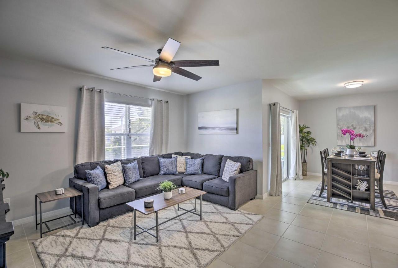 Modern Home With Heated Pool, 3 Mi To Beach Cape Coral Eksteriør billede