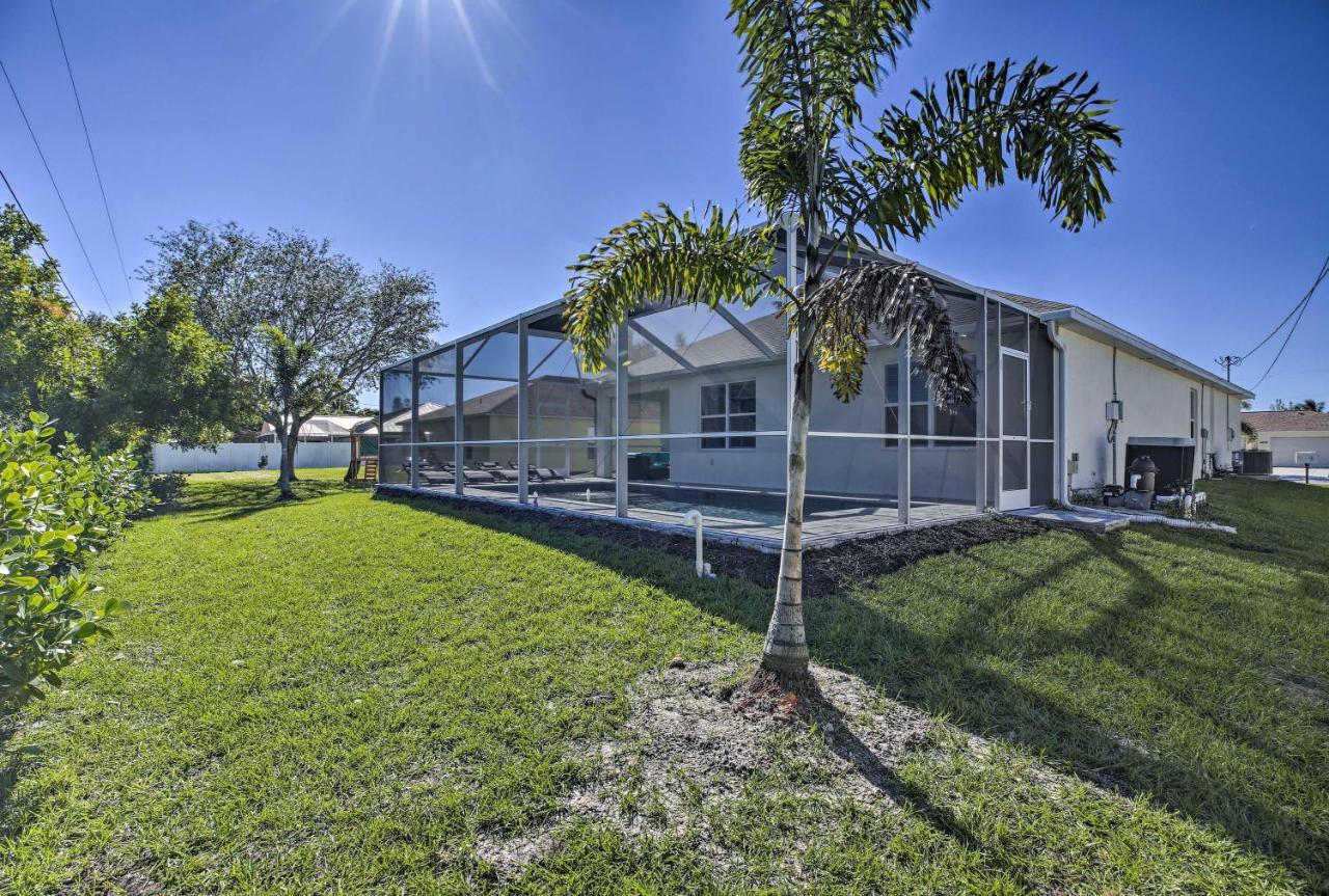 Modern Home With Heated Pool, 3 Mi To Beach Cape Coral Eksteriør billede