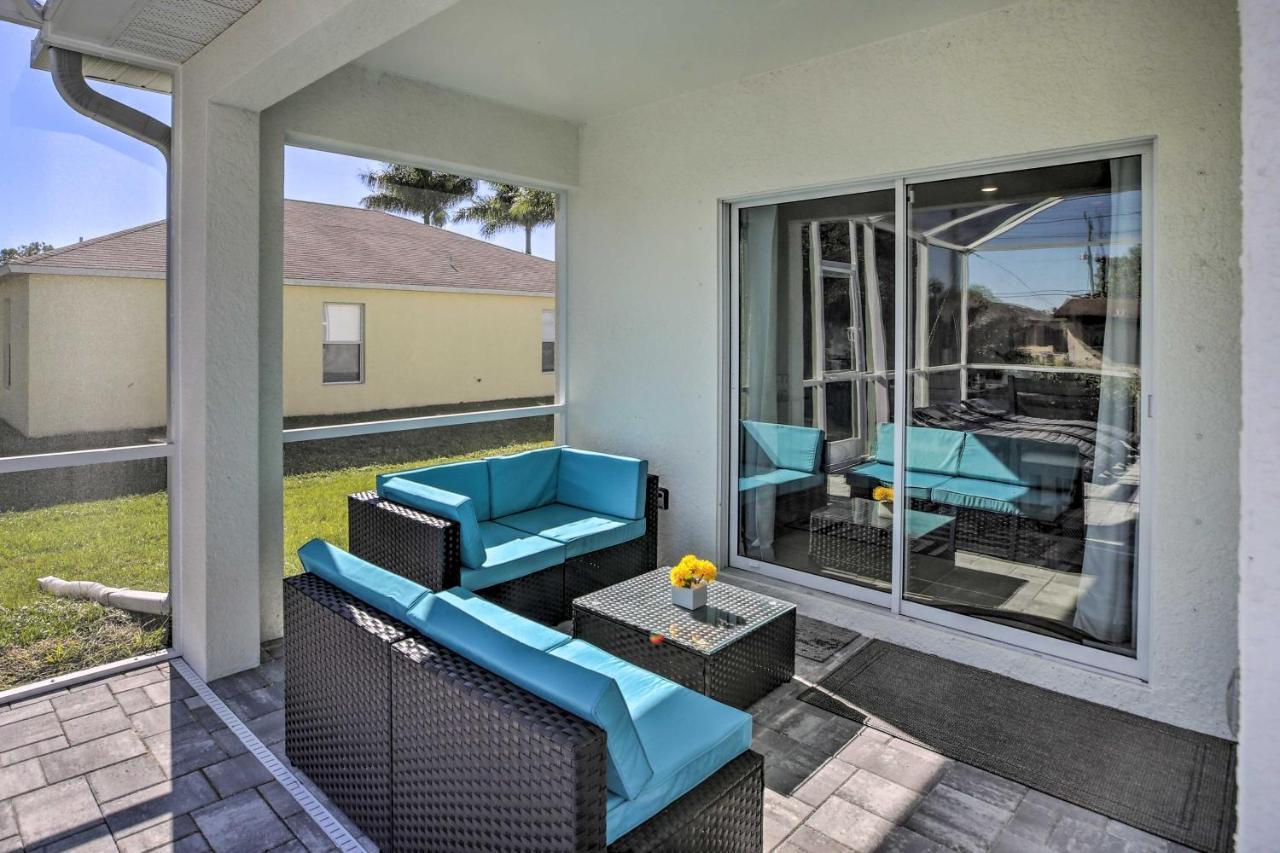 Modern Home With Heated Pool, 3 Mi To Beach Cape Coral Eksteriør billede