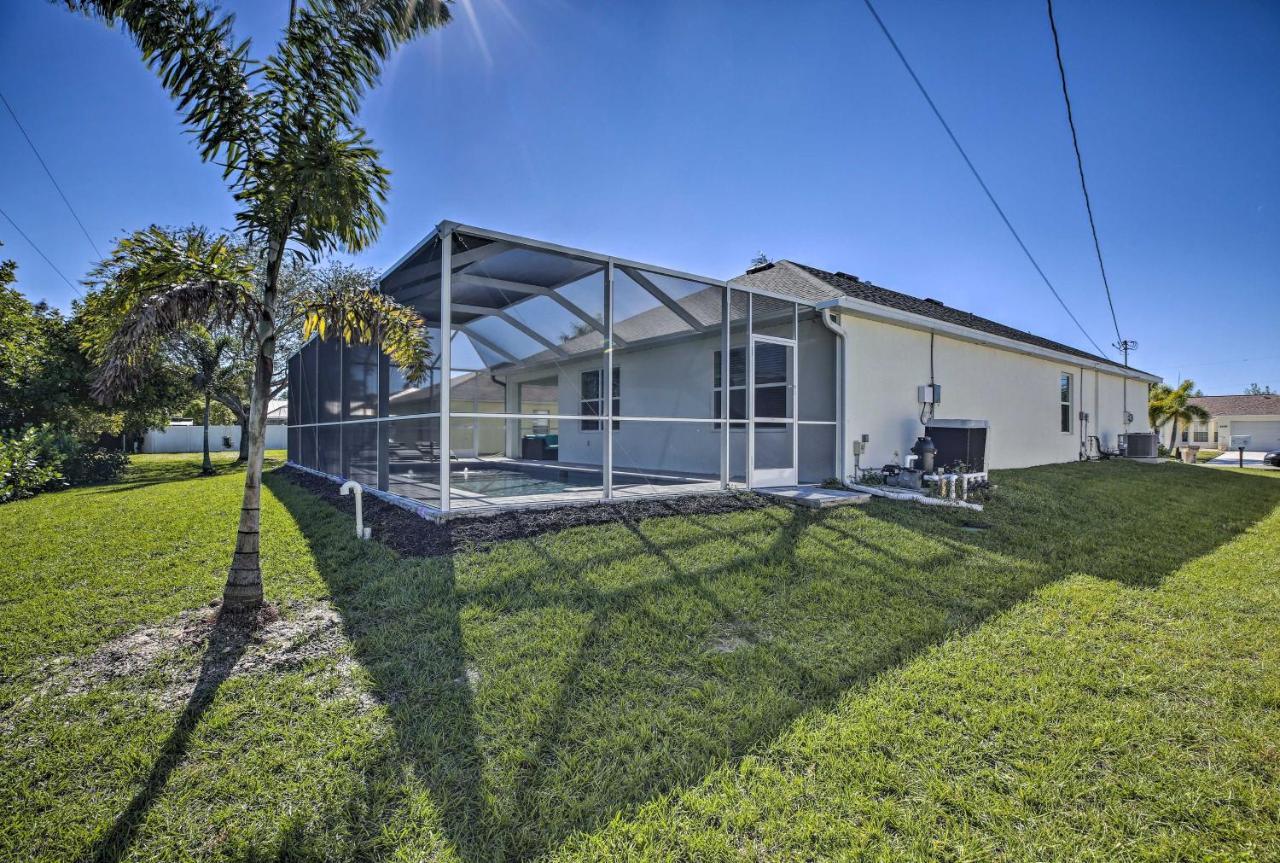 Modern Home With Heated Pool, 3 Mi To Beach Cape Coral Eksteriør billede